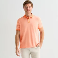 St. John's Bay Essential Oxford Mens Classic Fit Short Sleeve Polo Shirt
