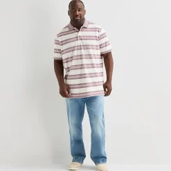 St. John's Bay Essential Oxford Big and Tall Mens Classic Fit Short Sleeve Polo Shirt