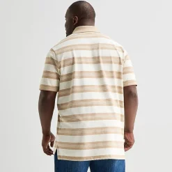 St. John's Bay Essential Oxford Big and Tall Mens Classic Fit Short Sleeve Polo Shirt