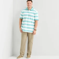 St. John's Bay Essential Oxford Big and Tall Mens Classic Fit Short Sleeve Polo Shirt