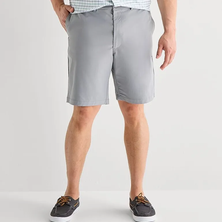 St. John's Bay Extender Waistband Performance 10" & 11" Mens Mid Rise Big and Tall Golf Short