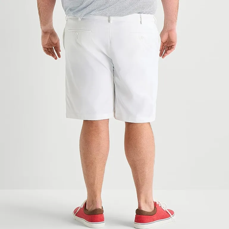 St. John's Bay Extender Waistband Performance 10" & 11" Mens Mid Rise Big and Tall Golf Short