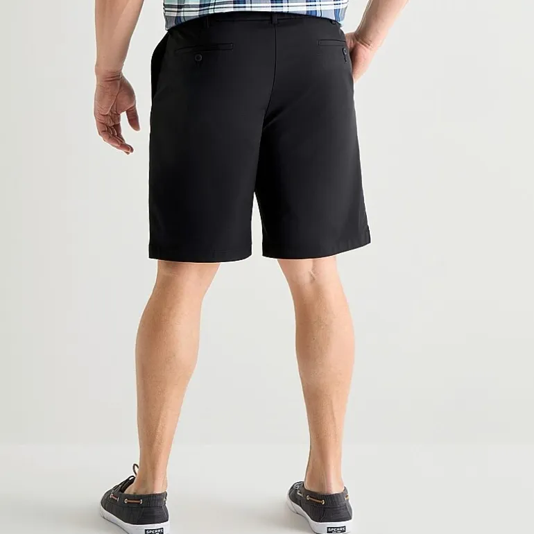 St. John's Bay Extender Waistband Performance 10" & 11" Mens Mid Rise Big and Tall Golf Short
