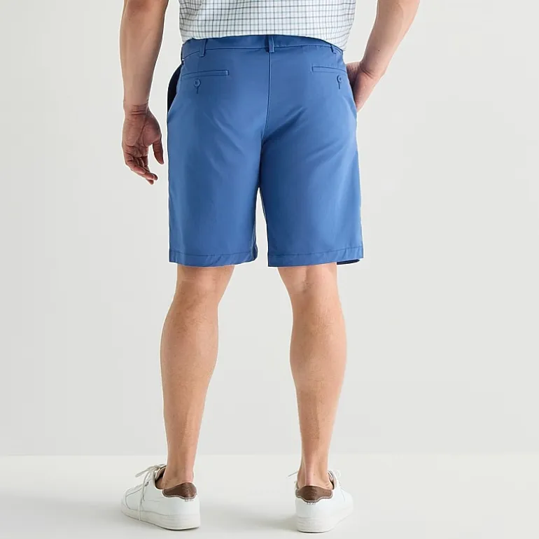 St. John's Bay Extender Waistband Performance 10" & 11" Mens Mid Rise Big and Tall Golf Short