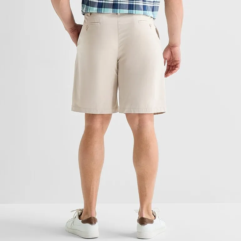 St. John's Bay Extender Waistband Performance 10" & 11" Mens Mid Rise Big and Tall Golf Short