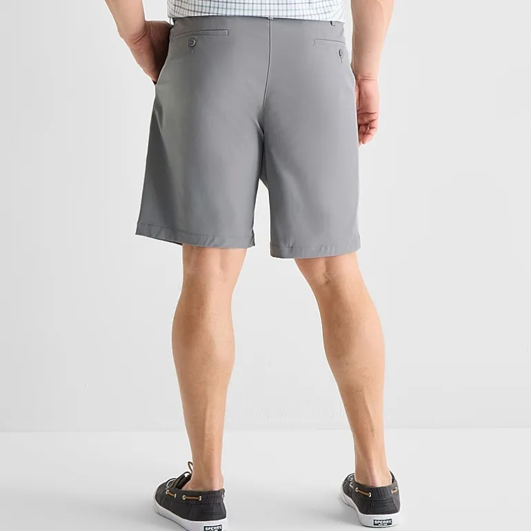St. John's Bay Extender Waistband Performance 10" & 11" Mens Mid Rise Big and Tall Golf Short