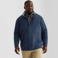 St. John's Bay Harrington Golf Mens Big and Tall Bomber Jacket
