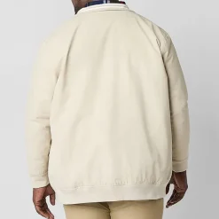 St. John's Bay Harrington Golf Mens Big and Tall Bomber Jacket