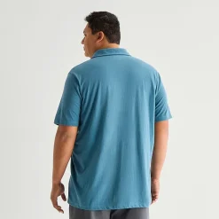 St. John's Bay Jersey Big and Tall Mens Classic Fit Short Sleeve Polo Shirt