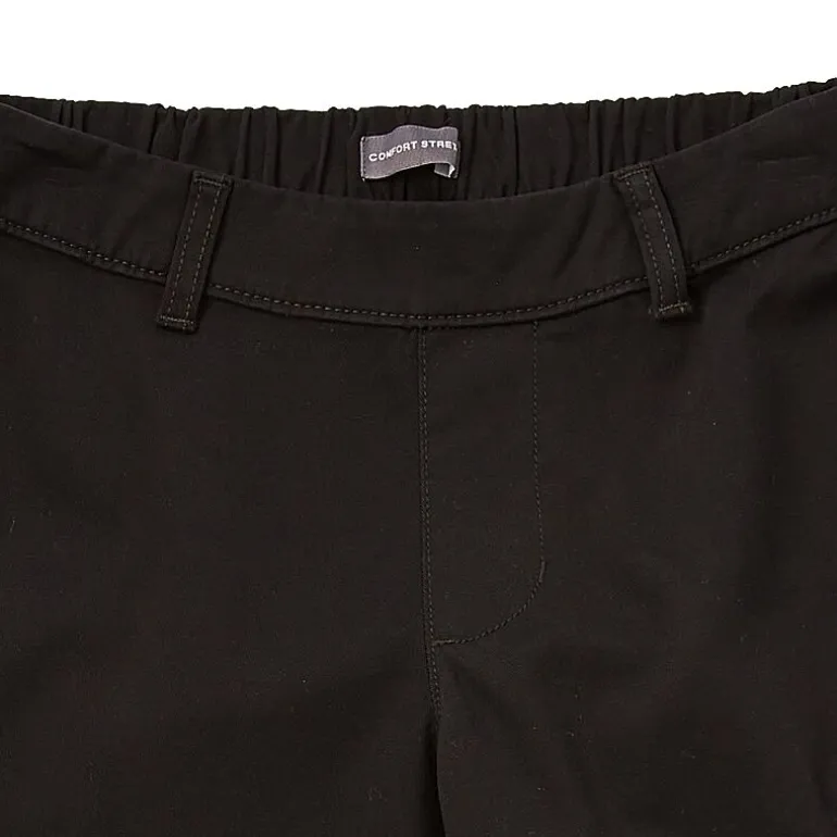 St. John's Bay Mens 10" Adaptive Stretch Fabric Easy-on + Easy-off Seated Wear Chino Short
