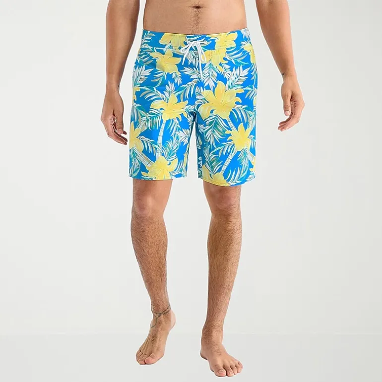 St. John's Bay Mens 9" Americana Abstract Board Shorts