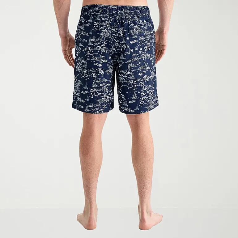 St. John's Bay Mens 9" Americana Abstract Board Shorts