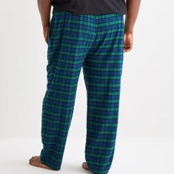 St. John's Bay Mens Big and Tall Flannel Pajama Pants