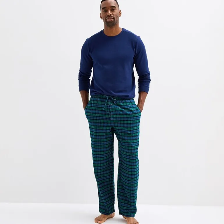 St. John's Bay Mens Big and Tall Flannel Pajama Pants