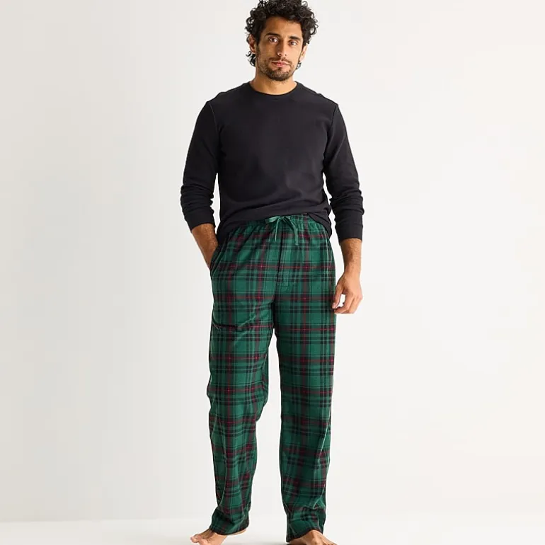 St. John's Bay Mens Big and Tall Microfleece Pajama Pants