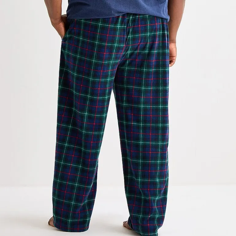 St. John's Bay Mens Big and Tall Microfleece Pajama Pants