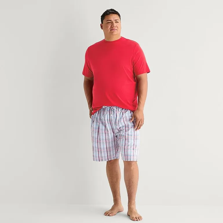 St. John's Bay Mens Big and Tall Pajama Shorts