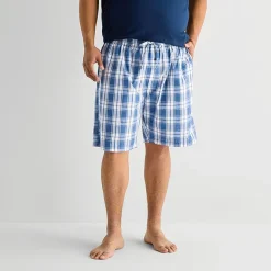 St. John's Bay Mens Big and Tall Pajama Shorts