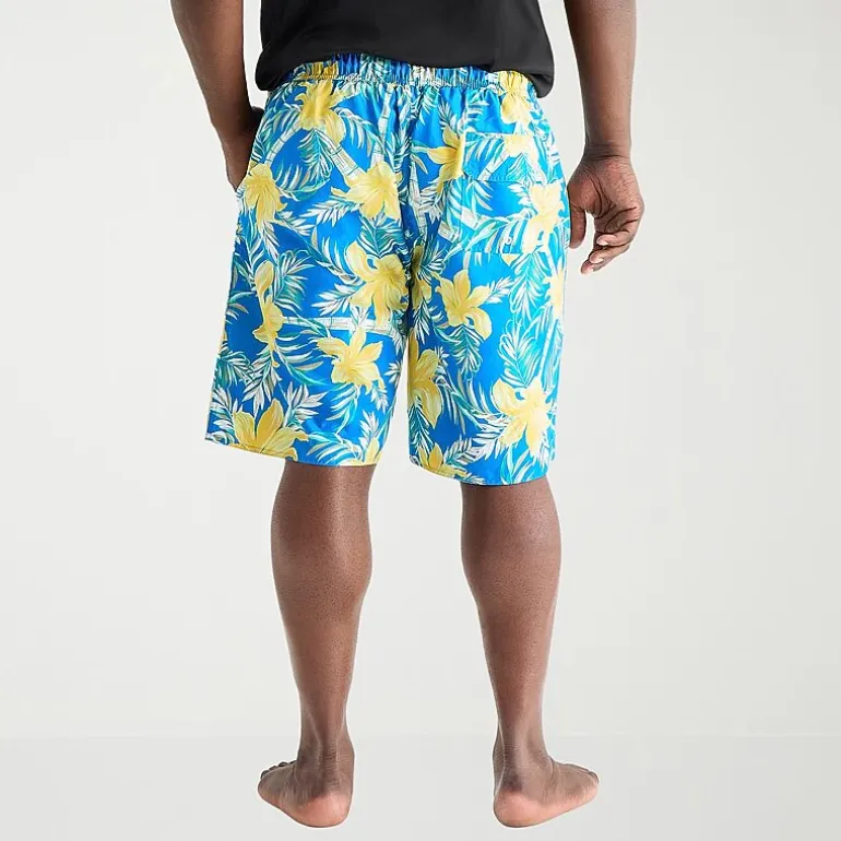 St. John's Bay Mens 10" Floral Big and Tall Board Shorts