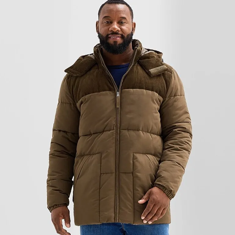 St. John's Bay Mens Heavyweight Big and Tall Jacket
