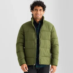 St. John's Bay Mens Hidden Access Opening Midweight Big and Tall Jacket