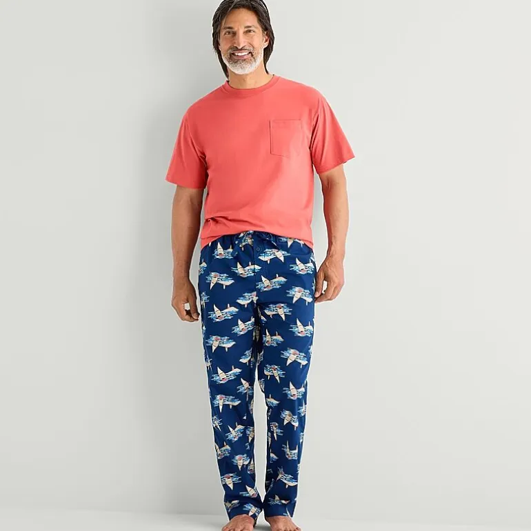 St. John's Bay Mens Poplin Pajama Pants