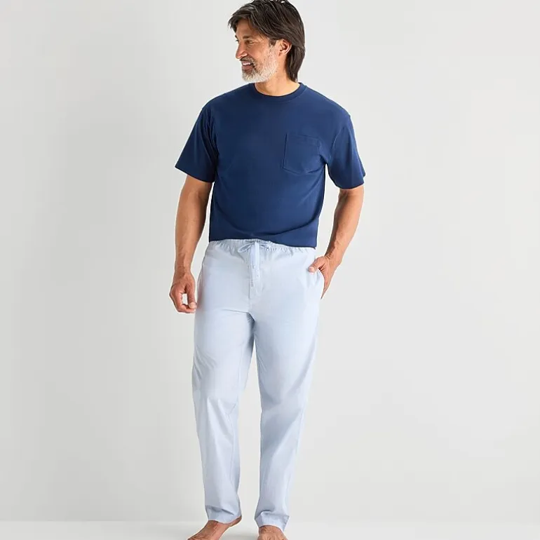 St. John's Bay Mens Poplin Pajama Pants
