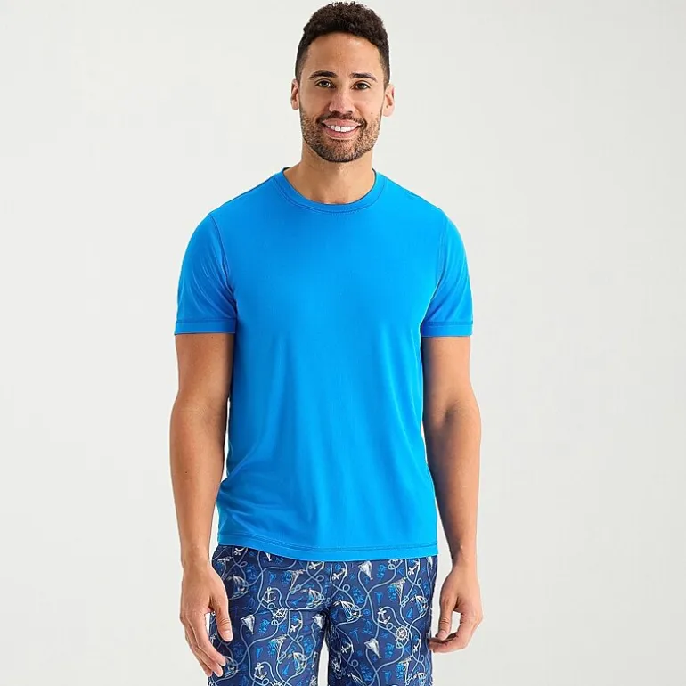 St. John's Bay Mens Short Sleeve Swim Shirt