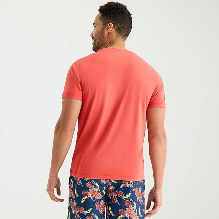 St. John's Bay Mens Short Sleeve Swim Shirt