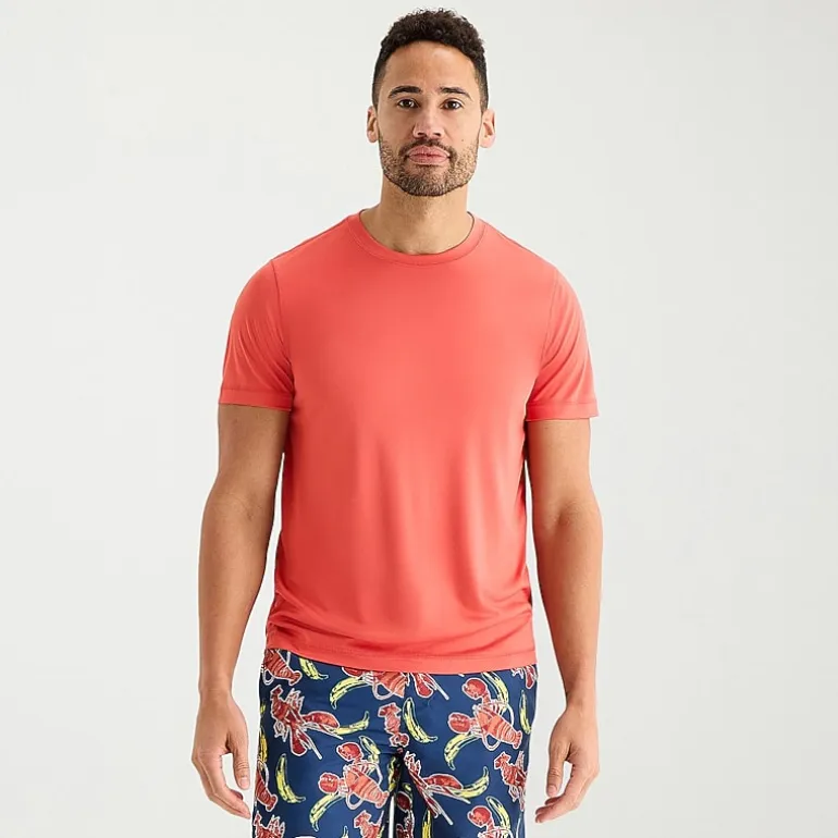 St. John's Bay Mens Short Sleeve Swim Shirt