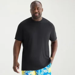 St. John's Bay Mens Short Sleeve Swim Shirt Big and Tall
