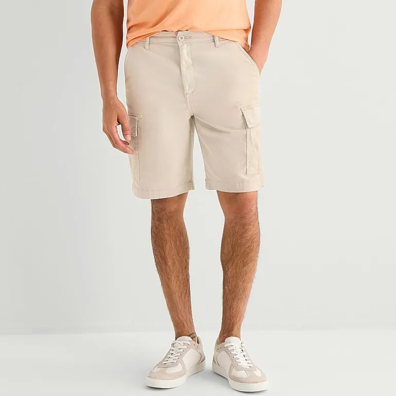 St. John's Bay Mens 10" Stretch Fabric Cargo Short