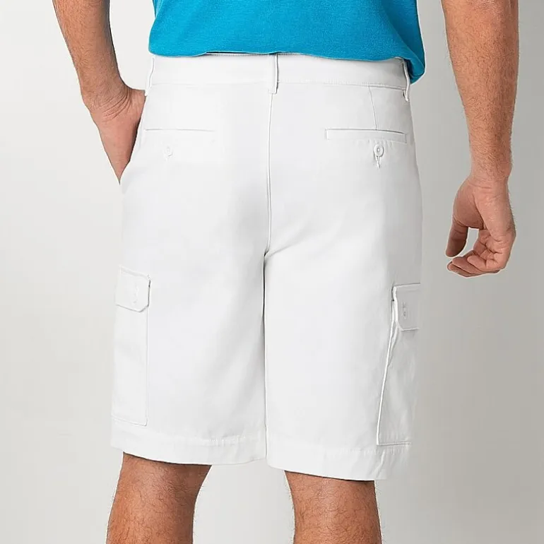 St. John's Bay Mens 10" Stretch Fabric Cargo Short