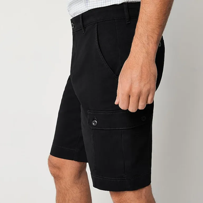 St. John's Bay Mens 10" Stretch Fabric Cargo Short
