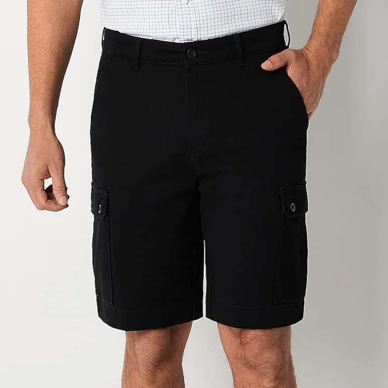St. John's Bay Mens 10" Stretch Fabric Cargo Short
