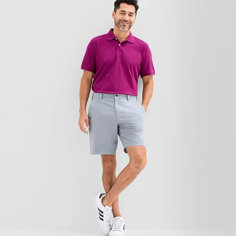 St. John's Bay Mens 9" Stretch Fabric Chino Short