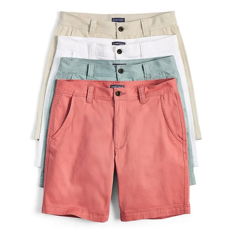 St. John's Bay Mens 9" Stretch Fabric Chino Short