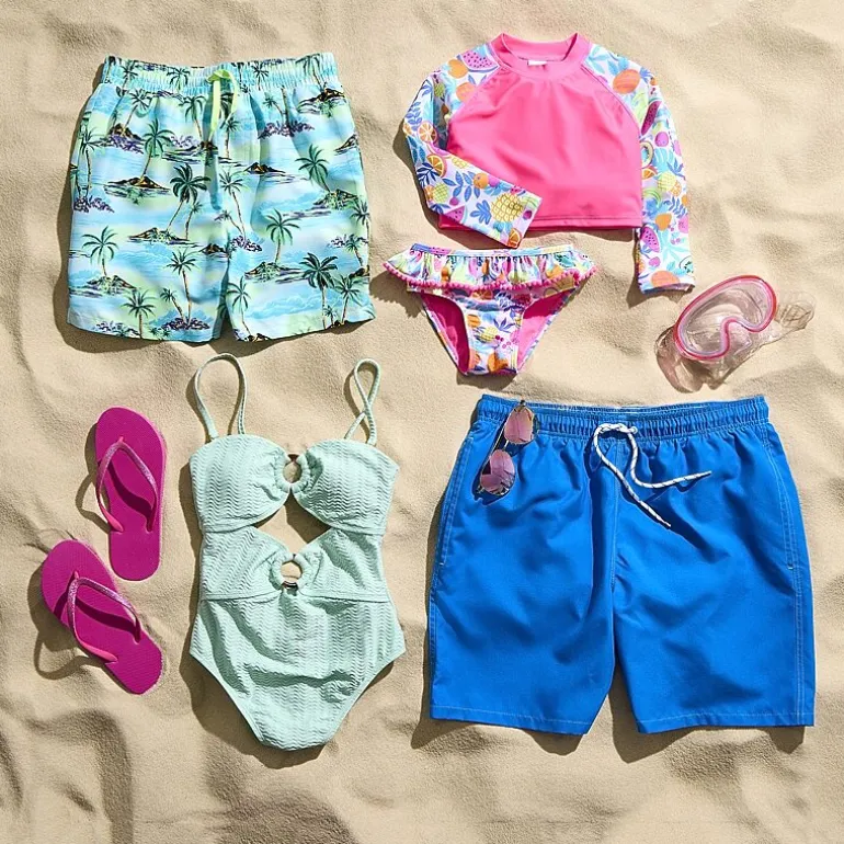 St. John's Bay Mens 7" Swim Trunks