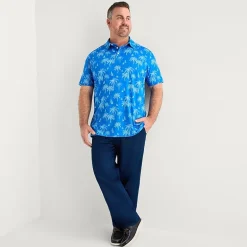 St. John's Bay Performance Big and Tall Mens Classic Fit Short Sleeve Polo Shirt