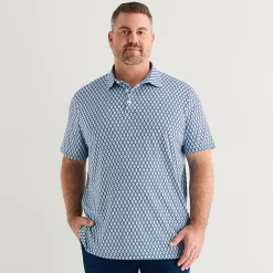 St. John's Bay Performance Big and Tall Mens Classic Fit Short Sleeve Polo Shirt