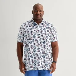 St. John's Bay Performance Big and Tall Mens Classic Fit Short Sleeve Polo Shirt