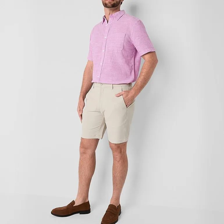St. John's Bay Performance Mens 9" Moisture Wicking Golf Short