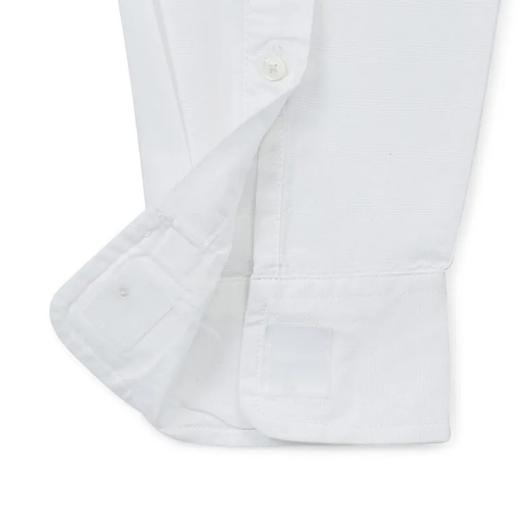 St. John's Bay Performance Oxford Dexterity Mens Easy-on + Easy-off Long Sleeve Classic Fit Button-Down Shirt