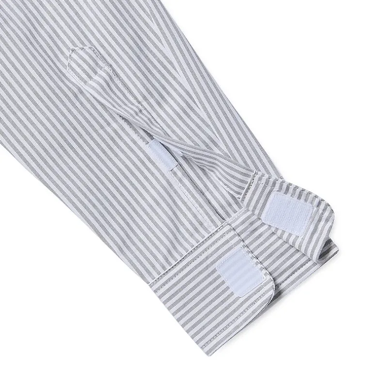 St. John's Bay Performance Oxford Dexterity Mens Easy-on + Easy-off Long Sleeve Classic Fit Button-Down Shirt