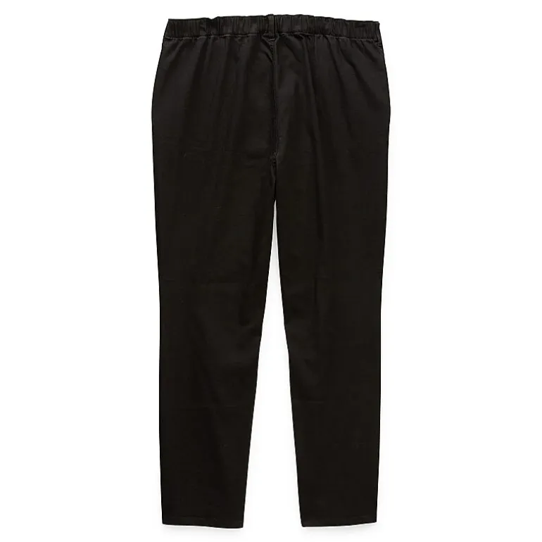 St. John's Bay Plus Adaptive "Seated" Womens Mid Rise Straight Leg Jean
