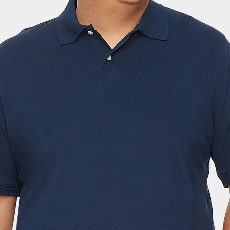 St. John's Bay Premium Stretch Big and Tall Mens Classic Fit Short Sleeve Polo Shirt
