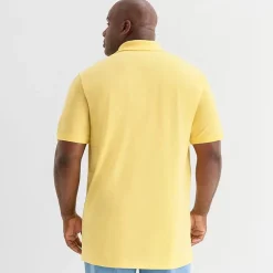 St. John's Bay Premium Stretch Big and Tall Mens Classic Fit Short Sleeve Polo Shirt