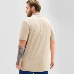 St. John's Bay Premium Stretch Big and Tall Mens Classic Fit Short Sleeve Polo Shirt