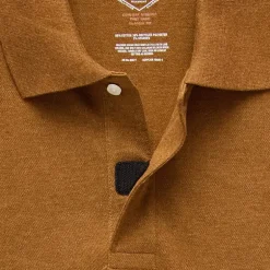 St. John's Bay Premium Stretch Big and Tall Mens Classic Fit Easy-on + Easy-off Adaptive Short Sleeve Polo Shirt
