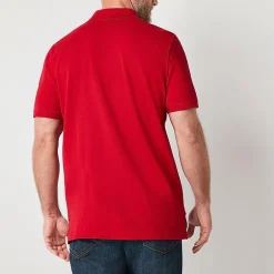 St. John's Bay Premium Stretch Mens Classic Fit Short Sleeve Polo Shirt